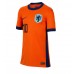 Maillot de foot Pays-Bas Memphis Depay #10 Domicile vêtements Femmes Europe 2024 Manches Courtes